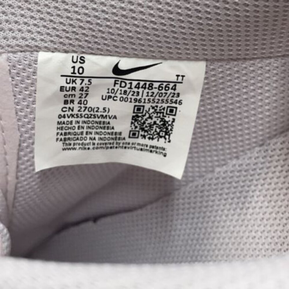 Nike Air Force 1 '07 Low Womens Sportswear Shoes Pink FD1448-664 VNDS Size 10 - Picture 7 of 7